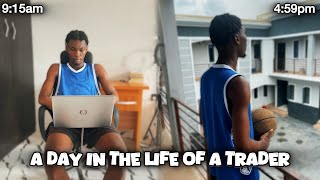 A Day In The Life Of A FOREX Trader  1K FOR THE DAY [upl. by Namzaj]