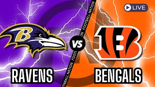 Baltimore Ravens VS Cincinnati Bengals  Live Stream 📺 [upl. by Hagood]