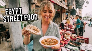 We Tried Egypt Street Food  Must Eat Local Dishes in Cairo [upl. by Sansbury587]