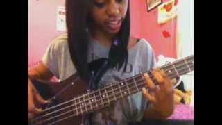 How to play Im Just Your Problem on Bass Guitar by Adventure Times Marceline [upl. by Ahsiem]