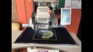 Computerized Embroidery Machine [upl. by Jenness708]