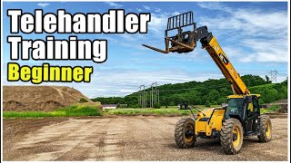 How to Drive a Forklift  Telehandler Forklift Operator Training [upl. by Assennav13]