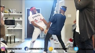 ARMON AND TREY SPLIT UP IN FRONT OF COMPANY PRANK EXTREMELY FUNNY [upl. by Iew343]