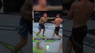 Khabib COMPLETELY SMESHED Dustin Poirier [upl. by Uliram]