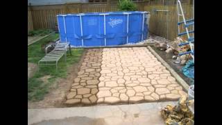 My Pool Walk Way Design Part 2 [upl. by Chrystal]