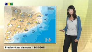 Predicció 18102011 Meteocat [upl. by Gnort]