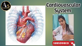 Cardiovascular system l Cardiovascular system anatomy amp physiology l Cardiovascular in BSc nursing [upl. by Eyr]