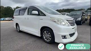 HY12FRR alphard hybrid x edition 2012 wwwjdmautoscouk based in Southampton SO302PA [upl. by Mauve322]