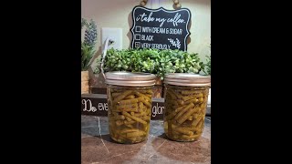 Canning Green Beans [upl. by Anisirhc]