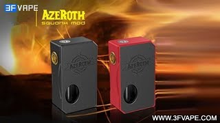 CoilART Azeroth Squonk Mechanical Box Mod [upl. by Nyliak]