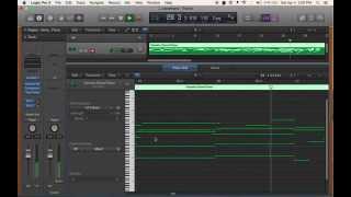 Final Fantasy X  To Zanarkand  Midi Piano Logic pro X tutorial In Process [upl. by Okkin]