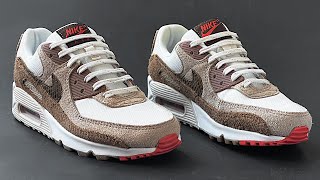 How to bar lace Nike Air Max 90 [upl. by Adams409]