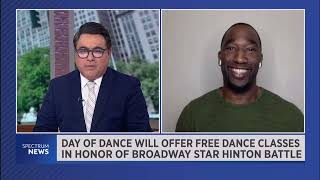 HINTON BATTLE  DAY OF DANCE  NY1 Interview w Anthony Wayne amp Rocco Vertuccio 612024 [upl. by Linnie222]