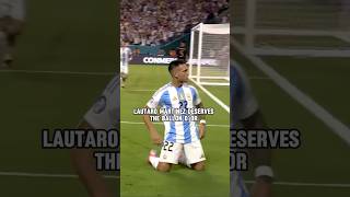 Lautaro Martinez🇦🇷 DESERVES the Ballon D’or⁉️ football lautaromartinez ballondor [upl. by Osrit]