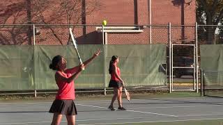 LHS Girls Varsity Tennis vs WWPSouth 102423 [upl. by Anirdnaxela]