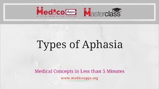 Aphasia or Speech Disorders  Types amp Causes [upl. by Galatea]