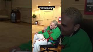 Chris brown calling kai tone deaf kaicenat chrisbrown [upl. by Rossi]