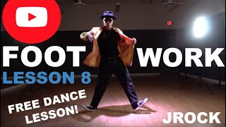 POPPING DANCE TUTORIAL FOOTOWORK LESSON FOR BEGINNERS AND ADVANCED [upl. by Attenal362]