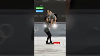 Fantastic iceskating dance move iceskating danc music shortsvideo [upl. by Camilia]