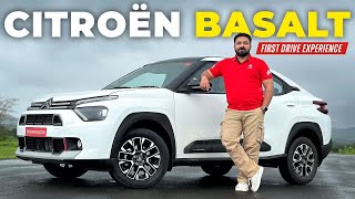 New Trending🔥Coupe SUV Citroen Basalt  Citroen Basalt Malayalam Review  Hani Musthafa [upl. by Nivlem]