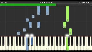 Laputa  Castle in the Sky  Laputa Theme  Synthesia Piano cover [upl. by Vinny]