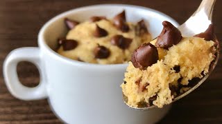 1 Minute Microwave Cookie  Perfect Cookie in a Mug  Em’s kitchen [upl. by Adnicaj]