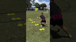 football academy football soccer soccerskills skills tutorial coaching acmilan fyp fypage [upl. by Latsyrc]