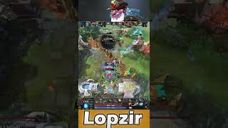 When Sniper farm Hero instead of creeps 🔥Easy 2870 Golds🔥 dota2 shorts Rampage [upl. by Nirrok]