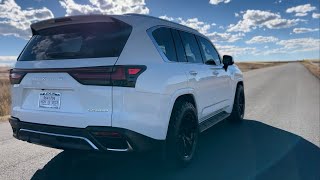 The Perfect Stance VOSSEN WHEELS ON MY LEXUS LX600 F SPORT [upl. by Attennyl]