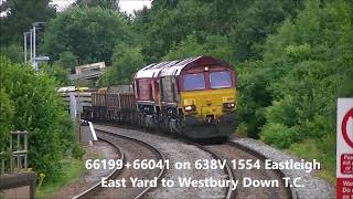 16718 Trains at Dilton Marsh Station [upl. by Ahsier]