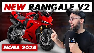 New 2025 Ducati Panigale V2 S amp Streetfighter Announced Everything You Need To Know  EICMA 2024 [upl. by Ansaev]