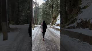 Dalhousie ytshorts travel winter snowfall himachal [upl. by Eidoj413]