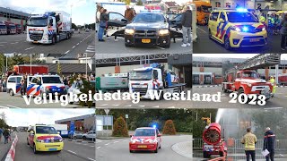 112 Veiligheidsdag Westland 2023  Verschillende demonstraties en hulpdiensten met quotSpoedquot [upl. by Denman]