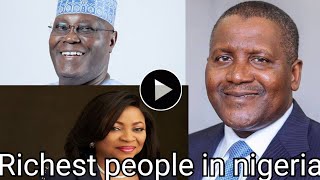 Shin kunsan Jerin mutane 10 da sukafi kudi a Nigeria  top10 richest people in Nigeria 2020 dangote [upl. by Thain]