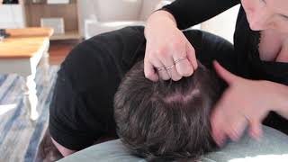 ASMR head scratching and scalp inspection [upl. by Enos]