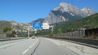 France A43 Modane  Chambéry French Alps [upl. by Marentic]