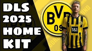 DREAM LEAGUE SOCCER 2025  DLS 2025 KITS BORUSSIA DORTMUND BVB 2025 🟠🟡 [upl. by Ahso567]