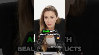 Elizabeth Olsen is doing ASMR 🤯 asmr thoughts interview [upl. by Lange]