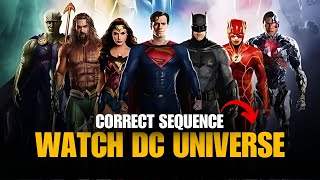 How to Watch DC Universe Movies in Order  DC Movies Explained [upl. by Goodson307]