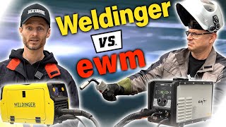 Weldinger vs EWM  Schweißgeräte  VERGLEICH [upl. by Loferski]