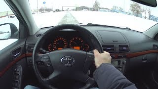 2007 Toyota Avensis 18 POV Test Drive [upl. by Atinreb76]