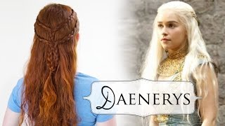 How to get Daenerys Qarth braids from Game of Thrones [upl. by Porty254]