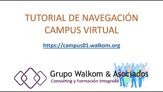 Campus Virtual de Grupo Walkom [upl. by Suoicerpal491]