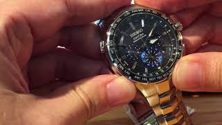 How to manually set the Seiko Radio Sync Watch [upl. by Brown]