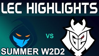 RGE vs G2 Highlights LEC Summer 2024 Rogue vs G2 Esports by Onivia [upl. by Allyce]