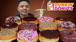 Dunkin Donut Mukbang  Mukbang Philippines  Mukbang Asmr  Mhers tv [upl. by Asena]