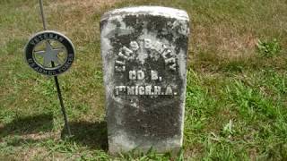 Civil War Veterans Cemetery From Sodus Michigan [upl. by Ostraw]