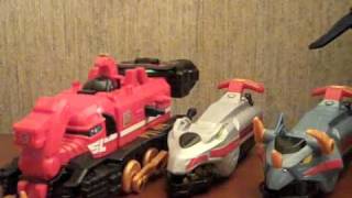 Review Paleomax Megazord Power Rangers RPM [upl. by Ymorej]