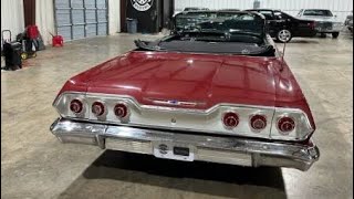 1963 Chevy impala convertible 54995 Sold [upl. by Sink]