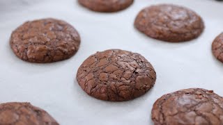 Fudgy Brownie Cookies Recipe [upl. by Kristal]